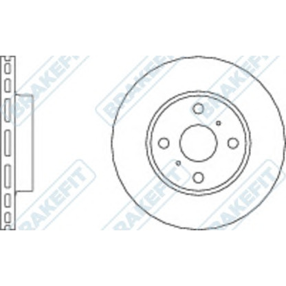 Zdjęcie Tarcza hamulcowa APEC braking DK6196