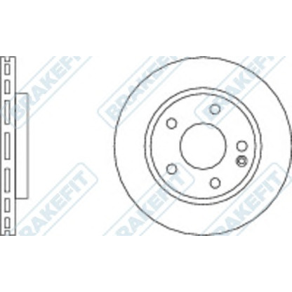 Zdjęcie Tarcza hamulcowa APEC braking DK6197