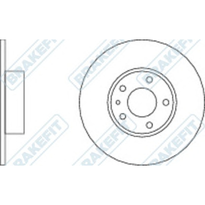 Foto Disco  freno APEC braking DK6199