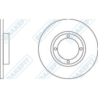 Foto Disco  freno APEC braking DK6205