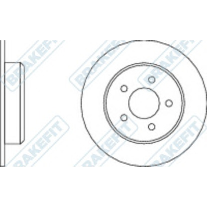 Photo Brake Disc APEC braking DK6222