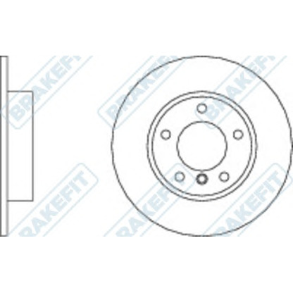 Photo Disque de frein APEC braking DK6225