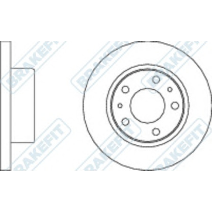 Photo Disque de frein APEC braking DK6238