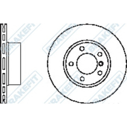 Photo Disque de frein APEC braking DK6248