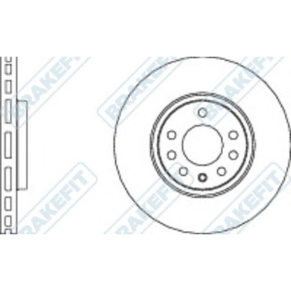 Foto Disco de freno APEC braking DK6255