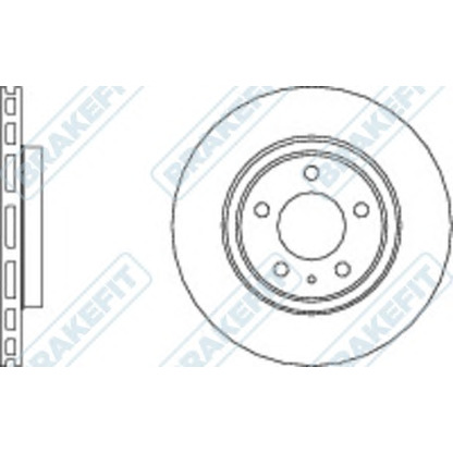 Photo Disque de frein APEC braking DK6257