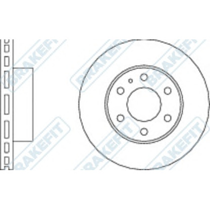 Photo Disque de frein APEC braking DK6258
