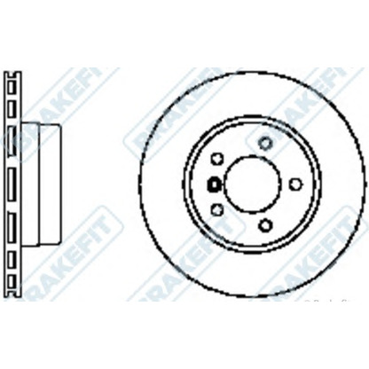 Фото Тормозной диск APEC braking DK6260