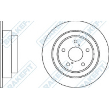 Фото Тормозной диск APEC braking DK6266