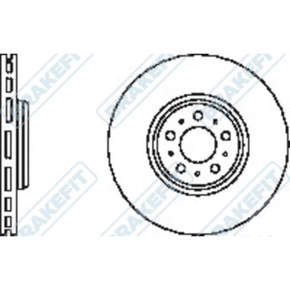 Foto Disco  freno APEC braking SDK6268