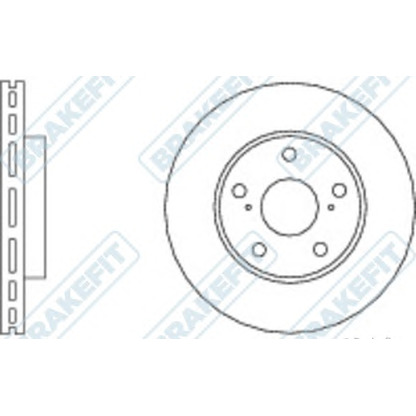 Photo Disque de frein APEC braking DK6272
