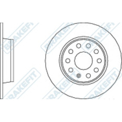 Zdjęcie Tarcza hamulcowa APEC braking DK6275