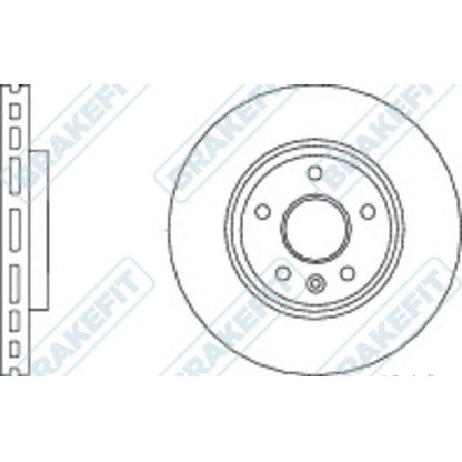 Photo Disque de frein APEC braking DK6280