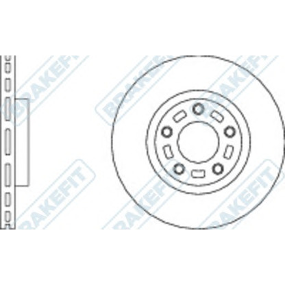 Zdjęcie Tarcza hamulcowa APEC braking DK6287