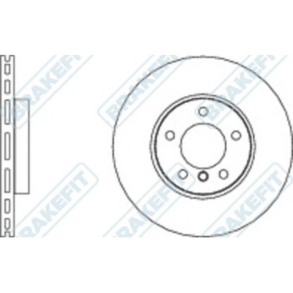 Фото Тормозной диск APEC braking DK6294