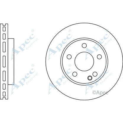 Foto Disco de freno APEC braking DSK3156