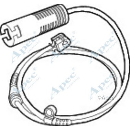 Photo Warning Contact, brake pad wear APEC braking WIR5123