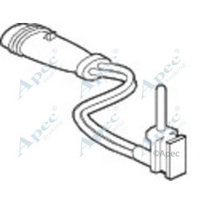 Foto Warnkontakt, Bremsbelagverschleiß APEC braking WIR5133