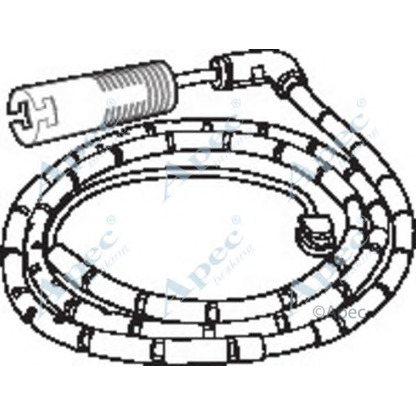 Foto Warnkontakt, Bremsbelagverschleiß APEC braking WIR5154