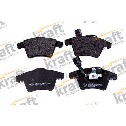 Foto Kit pastiglie freno, Freno a disco KRAFT AUTOMOTIVE 6000194