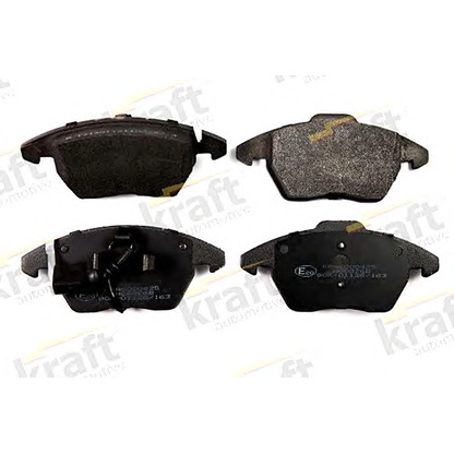 Photo Brake Pad Set, disc brake KRAFT AUTOMOTIVE 6000425