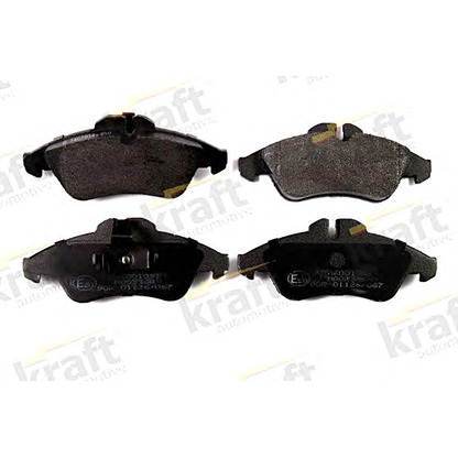 Photo Brake Pad Set, disc brake KRAFT AUTOMOTIVE 6001091