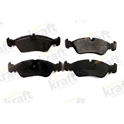 Photo Brake Pad Set, disc brake KRAFT AUTOMOTIVE 6001540