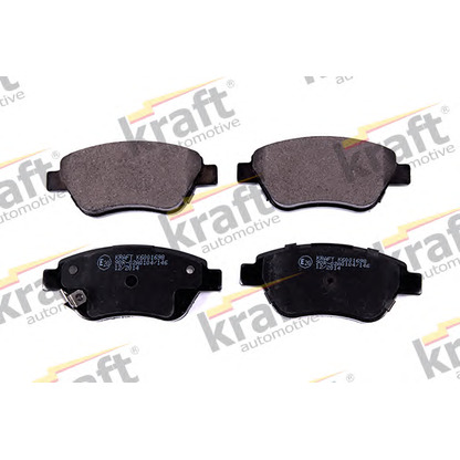 Foto Kit pastiglie freno, Freno a disco KRAFT AUTOMOTIVE 6001698