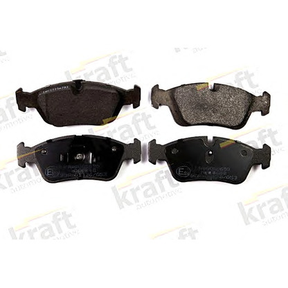 Photo Brake Pad Set, disc brake KRAFT AUTOMOTIVE 6002650