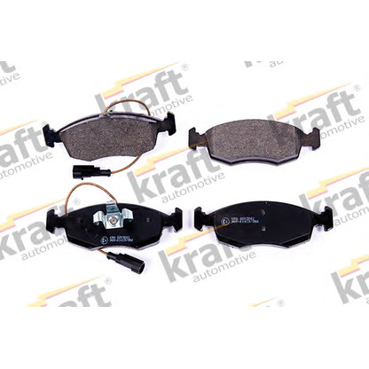 Foto Kit pastiglie freno, Freno a disco KRAFT AUTOMOTIVE 6003061