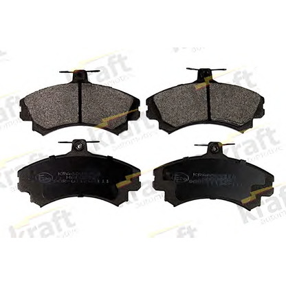 Photo Brake Pad Set, disc brake KRAFT AUTOMOTIVE 6004310