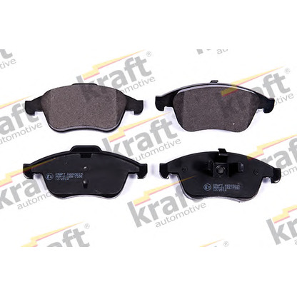 Photo Kit de plaquettes de frein, frein à disque KRAFT AUTOMOTIVE 6005015