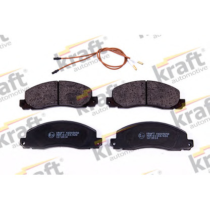 Foto Kit pastiglie freno, Freno a disco KRAFT AUTOMOTIVE 6005050