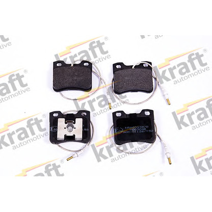 Photo Kit de plaquettes de frein, frein à disque KRAFT AUTOMOTIVE 6005970