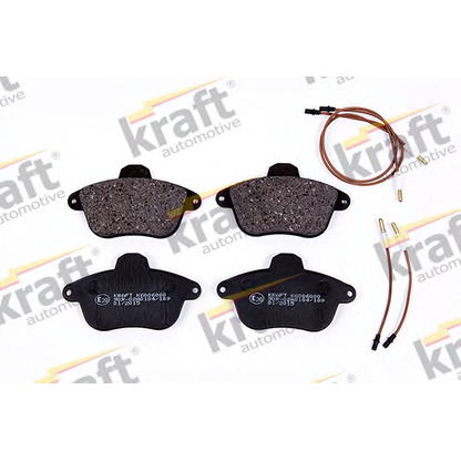 Foto Kit pastiglie freno, Freno a disco KRAFT AUTOMOTIVE 6006000