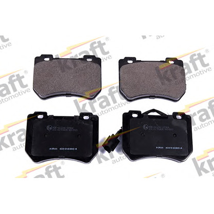 Photo Brake Pad Set, disc brake KRAFT AUTOMOTIVE 6006804