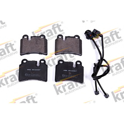 Photo Brake Pad Set, disc brake KRAFT AUTOMOTIVE 6010007