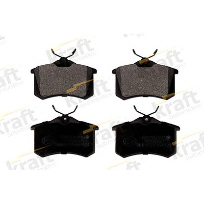 Photo Brake Pad Set, disc brake KRAFT AUTOMOTIVE 6010092