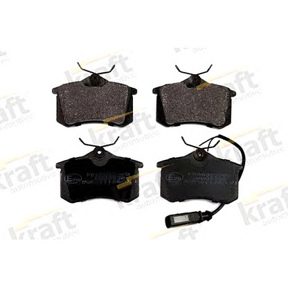 Photo Brake Pad Set, disc brake KRAFT AUTOMOTIVE 6010960