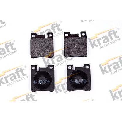 Photo Brake Pad Set, disc brake KRAFT AUTOMOTIVE 6011030