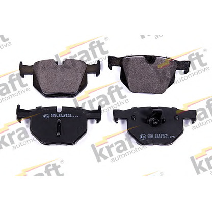 Foto Kit pastiglie freno, Freno a disco KRAFT AUTOMOTIVE 6012575