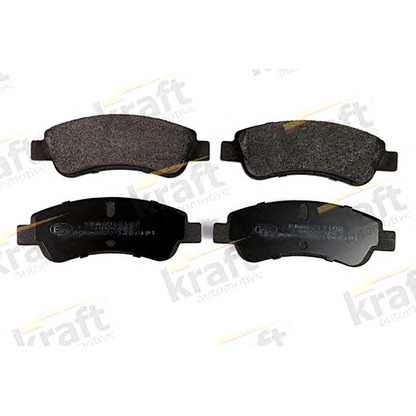Photo Brake Pad Set, disc brake KRAFT AUTOMOTIVE 6013102
