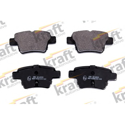 Foto Kit pastiglie freno, Freno a disco KRAFT AUTOMOTIVE 6016000