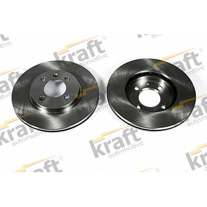 Photo Disque de frein KRAFT AUTOMOTIVE 6040090