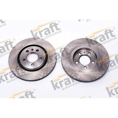 Photo Brake Disc KRAFT AUTOMOTIVE 6040115