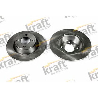 Photo Brake Disc KRAFT AUTOMOTIVE 6040160