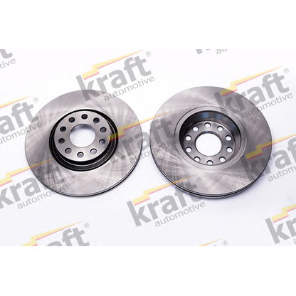 Foto Disco de freno KRAFT AUTOMOTIVE 6040330