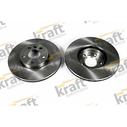 Photo Brake Disc KRAFT AUTOMOTIVE 6040410