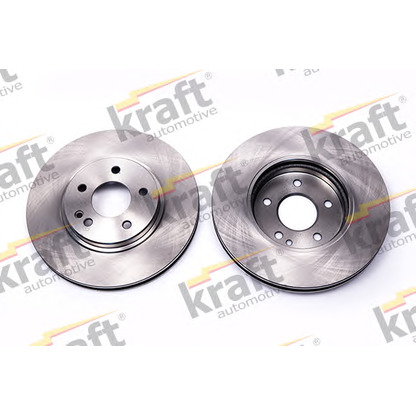 Photo Brake Disc KRAFT AUTOMOTIVE 6041180