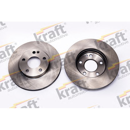 Photo Brake Disc KRAFT AUTOMOTIVE 6041216